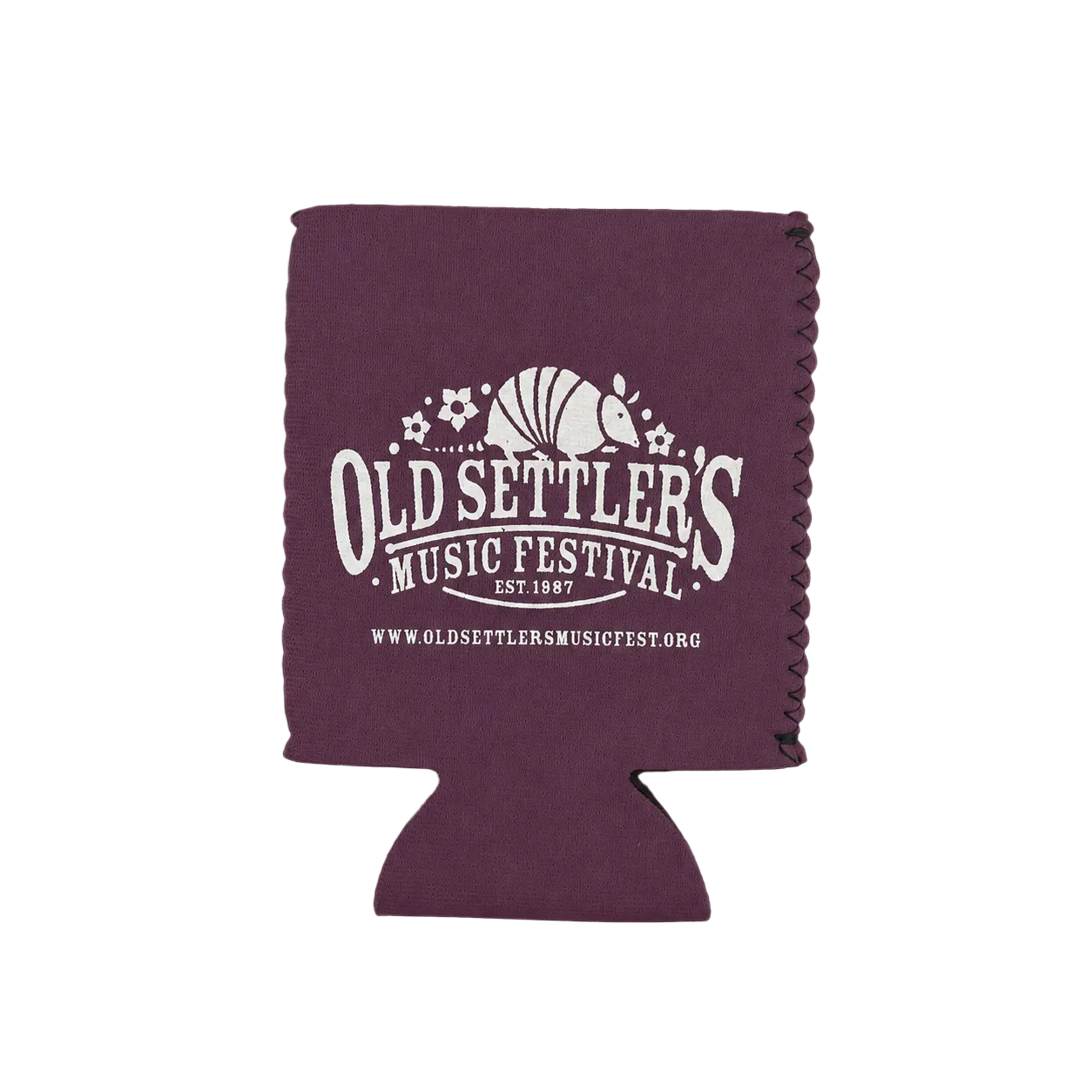 Old Settler's Koozie - Eggplant