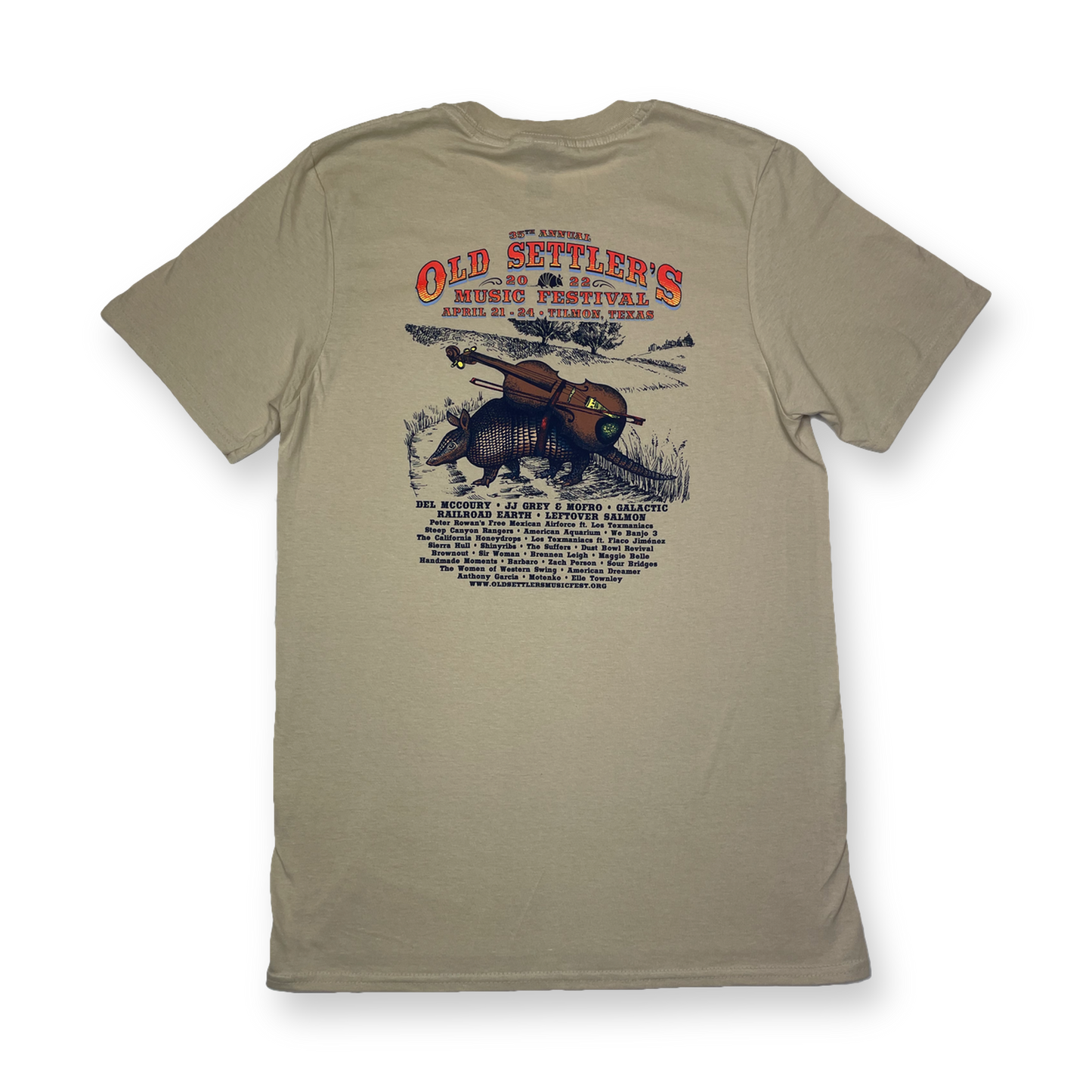 2022 Tan Line-Up Tee - Unisex