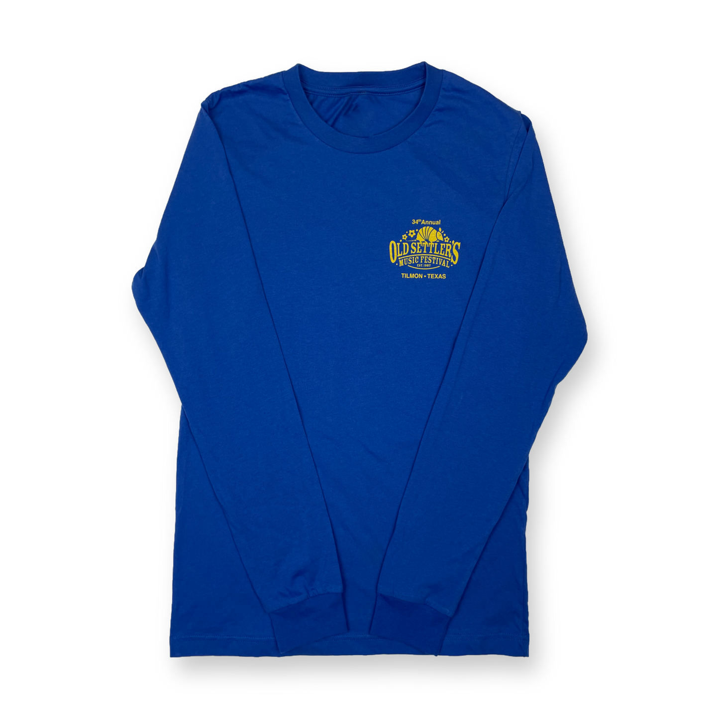 Blue Logo Long Sleeve
