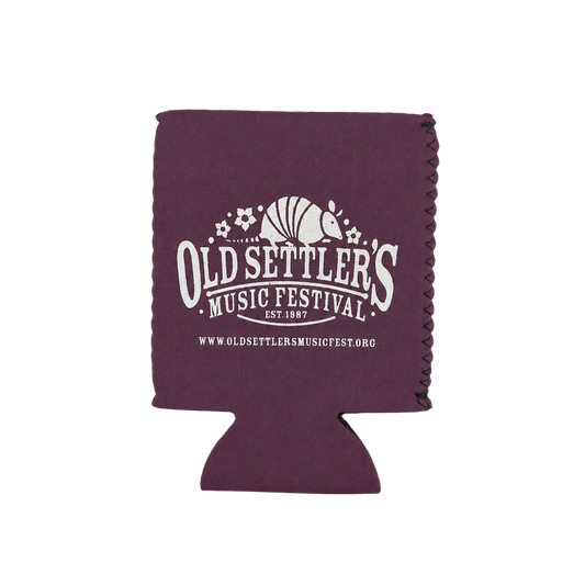 Old Settler's Koozie - Eggplant