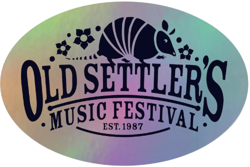 Old Settler's Sticker - Holographic