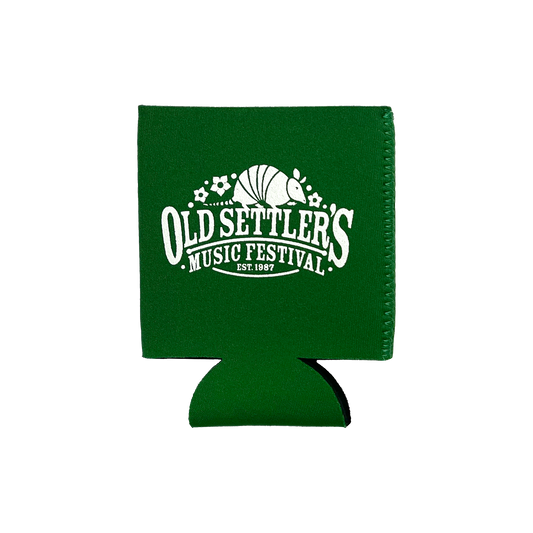 Old Settler's Koozie - Green