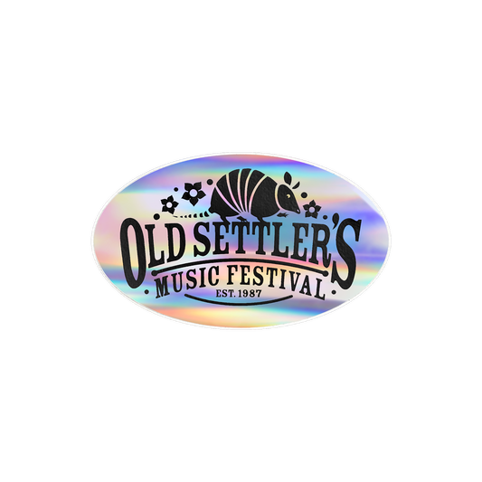 Old Settler's Sticker - Holographic